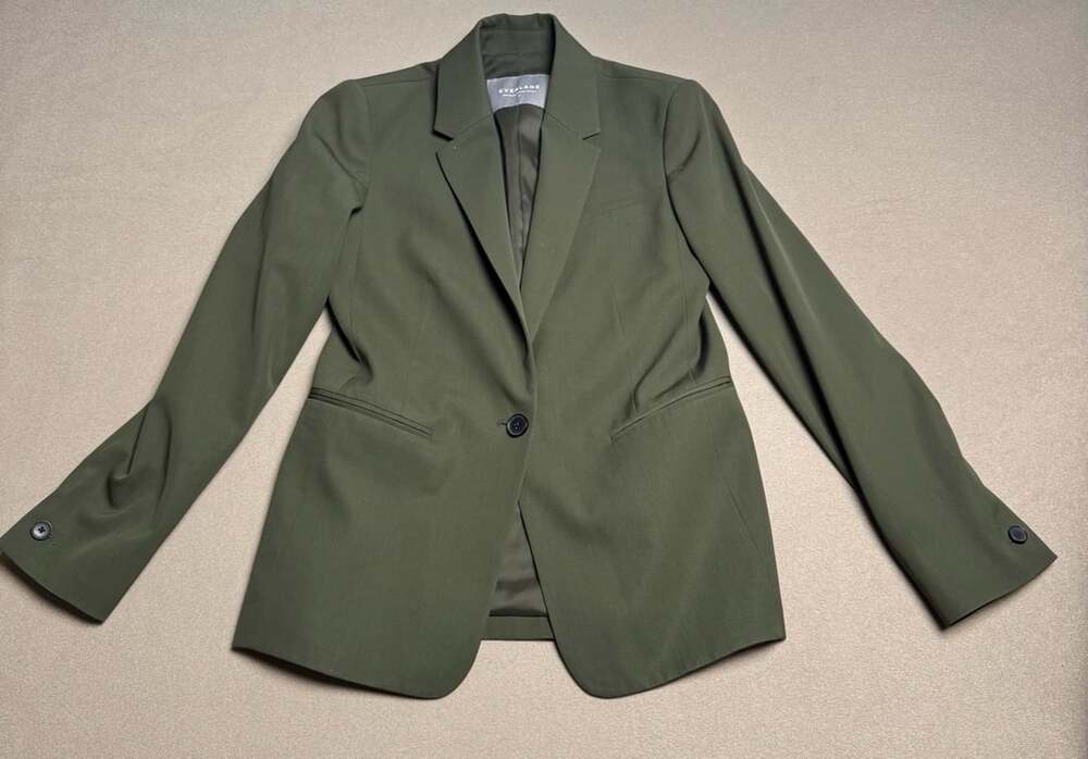 Everlane Blazer Olive Green